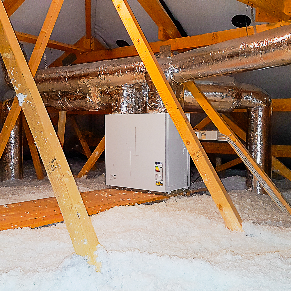 DUKA Ventilaitons takmonterte enhet